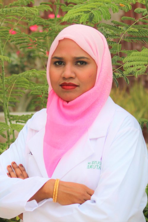 Dr-Sameera-Nausheen-Hijama and Unani doctor-House of Nature Medical Center in abu dhabi