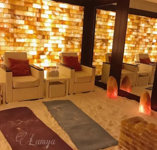 salt room at House of Nature Medical Center in Abu Dhabi