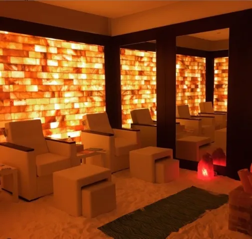 Salt room at House of Nature Medical Center in Abu Dhabi