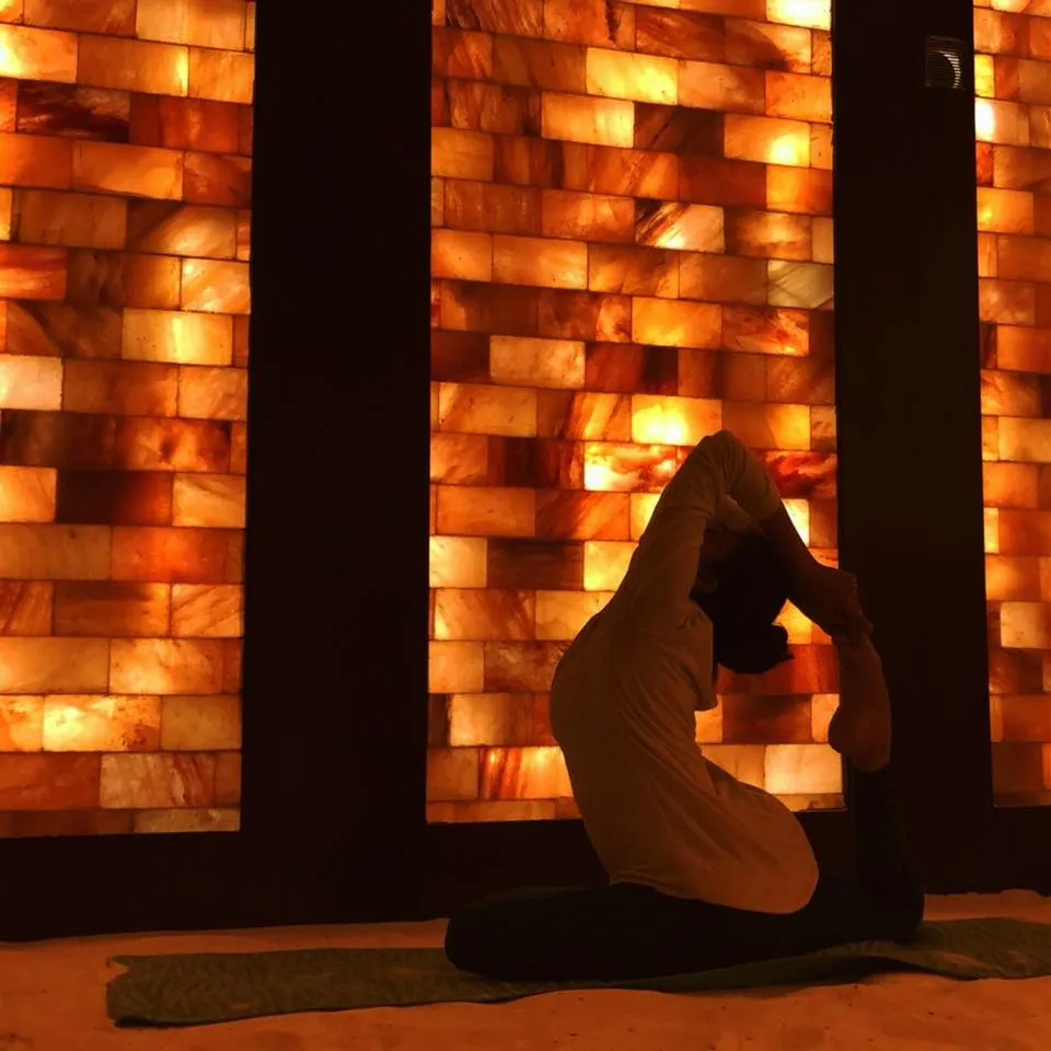 yoga salt room at House of Nature Medical Center in Abu Dhabi