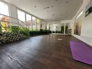 yoga studio at House of Nature Medical Center in Abu Dhabi
