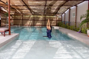 Aqua Yoga in Abu Dhabi at House of Nature