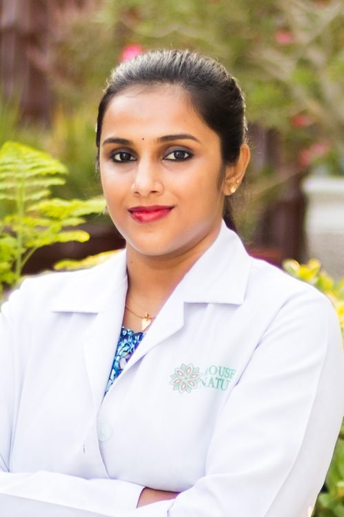 Dr-Saranya-Mayadevi-Ayurveda doctor-House of Nature Medical Center in abu dhabi