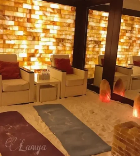 salt room at House of Nature Medical Center in Abu Dhabi